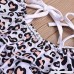 Loyalt Children Kids Girl Summer Fahion Lovely Bikini Beach Leopard Print Swimsuit+Shorts Swimwear Set for 0-4 Years Black B07QD8F6SM